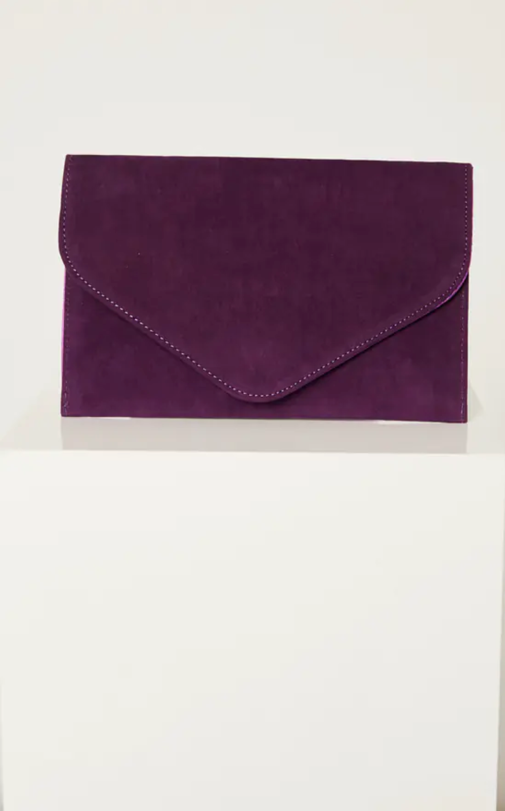 Envelope Suede Clutch - jqwholesale.com